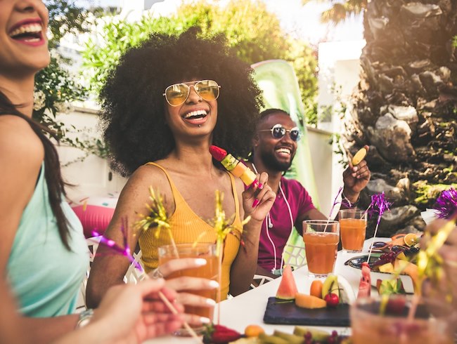 Best Seaside Brunch with Foam Party on Christmas in Uluwatu, Bali