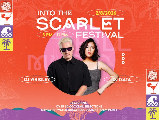 Roosterfish Beach Club Into the Scarlet Festival